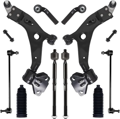 Miniatura 8 de 2 piezas de brazo de control inferior delantero y conjunto de rótula para Ford Escape 2005-12, Mazda Tribute 2005-2011, Mercury Mariner K80399