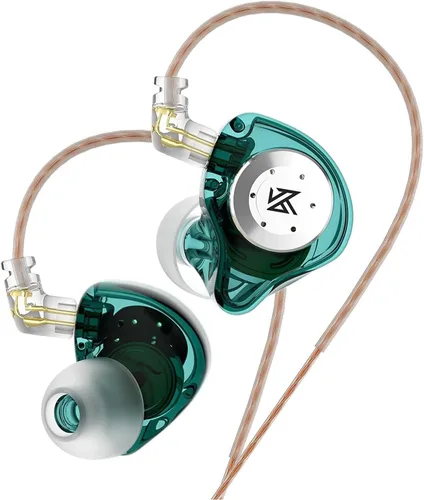 Miniatura 2 de KZ EDX PRO - Auriculares con cable IEM, auriculares estéreo de alta fidelidad con 1DD nuevo controlador dinámico de 0.394 in con cancelación