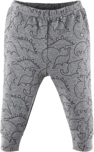 Miniatura 4 de The Peanutshell Pantalones de bebé de camuflaje y dinosaurio para niños paquete de 5 unidades tallas de recién nacidos hasta 24 meses forro polar