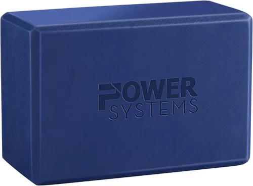 Power Systems Bloque de yoga | Espuma de grado comercial, ligero, duradero, soporte ergonómico para uso doméstico y estudio | Yoga, pilates, marino