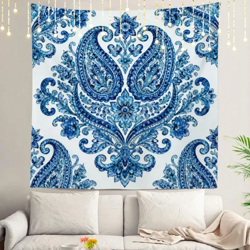 Miniatura 73 de Shrahala Circles Tapestry, Abstract Art With Various Circles Wall Hanging Hd Print Polyester Backdrop For Dorm Room Bedroom 30 X 40 In