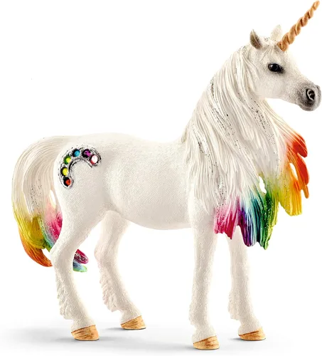 Miniatura 5 de Schleich Bayala - Juego familiar de unicornio de mandala de 3 quilates, con mamá, papá y lindas figuras de unicornio bebé, juguetes mágicos