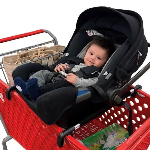 Totes Babies - Portador de asiento de coche para carritos de compras, permite que los bebés, recién nacidos, infantes y niños pequeños se mantengan