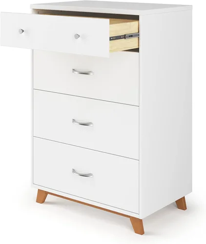Miniatura 9 de Child Craft SOHO - Juego de cuna de 3 cajones, cofre, 3 piezas, incluye cuna convertible 4 en 1, cómoda, pecho (blanco natural)