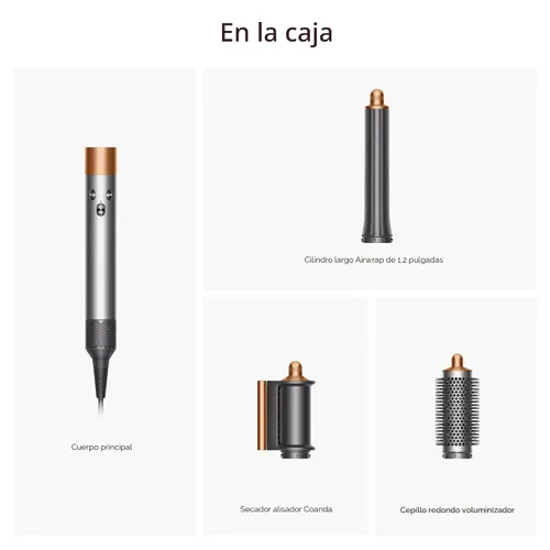 Miniatura 6 de Dyson Airwrap™ Origin Multi-Styler, Sin Daño por Calor, Barril de 3 cm, Cepillo Redondo, Accesorio Anti-Encrespamiento
