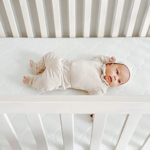 Miniatura 9 de Newton Baby Colchón impermeable para cuna y cama para niños pequeños, ultra transpirable, probado para reducir el riesgo de asfixia, núcleo y Blanco
