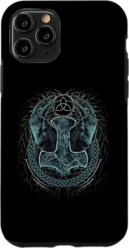 Miniatura 10 de Funda para iPhone X/XS Viking Mjolnir Thors Hammer Pagan Norse Mythology Case