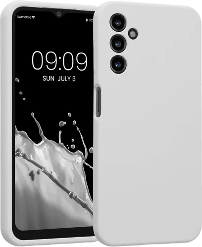 Miniatura 146 de kwmobile Funda compatible con Samsung Galaxy A13 4G - Funda delgada de silicona TPU - Acabado suave al tacto - Amarillo radiante