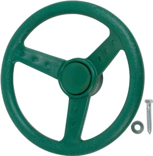 Swing Set Stuff - Volante infantil con logotipo SSS, color verde