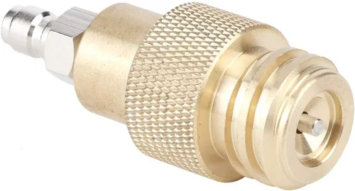 Miniatura 8 de AYNEFY Adaptador de agua, TR21-4 Adaptador de latón de rosca macho Convertidor de botella de gas de agua Adaptador de cilindro de CO2 Piezas