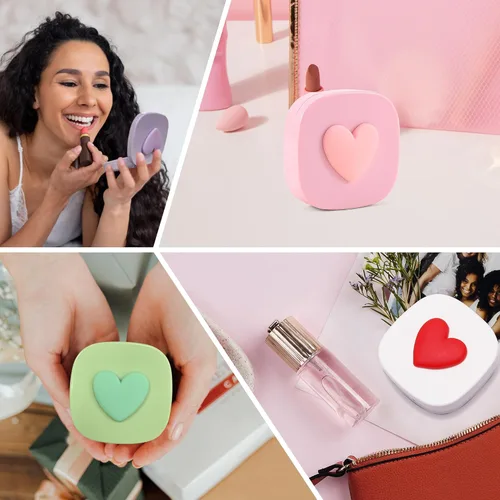 Miniatura 6 de FEISEDY Portátil Lindo Lente De Contacto Herramienta Removedor De Caso Con Espejo Pinzas Kit Para Mujeres Y Niña B0081
