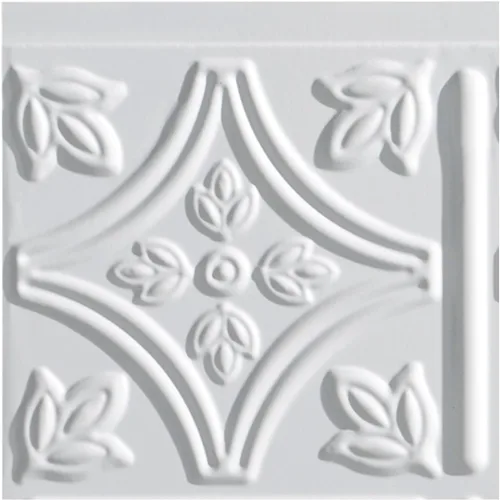 Miniatura 26 de FASÄDE Panel decorativo de vinilo estilo tradicional/patrón 1 en Cashmere (muestra de 6x6 pulgadas)