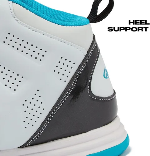 Miniatura 3 de AND1 Showout - Zapatos de baloncesto para niñas y niños, tenis de caña alta para niños, talla juvenil 1 a 7, zapatos de baloncesto para niños