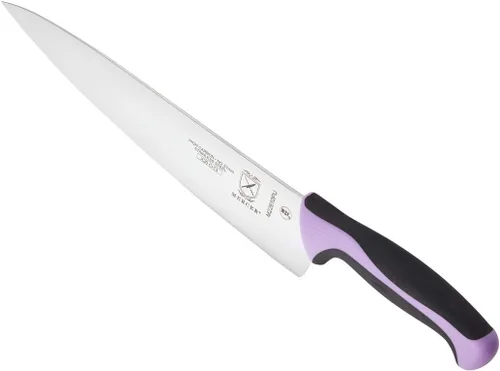 Miniatura 3 de Mercer Culinary Millennia - Cuchillo de chef de 10 pulgadas, color morado