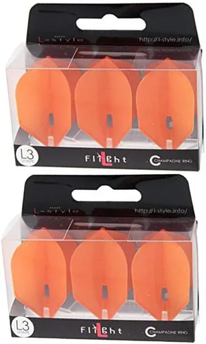 Miniatura 3 de L-style L3 Shape (Small Standard) Dart Flights - PRO