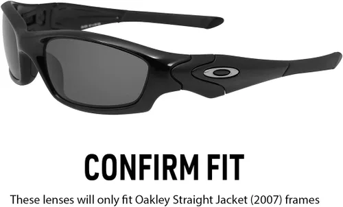 Miniatura 3 de IKON LENSES Lentes de repuesto polarizadas para gafas de sol Oakley Straight Jacket 2007