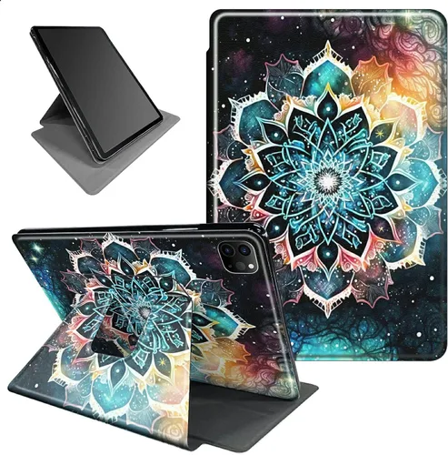 Miniatura 31 de Funda para iPad mini 6 para iPad mini 6ª generación 8.3 pulgadas 2021 360 grados giratorio soporte ligero cubierta inteligente protectora
