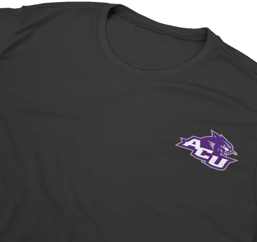 Miniatura 5 de Camiseta deportiva activa universitaria oficial de la NCAA para hombres, colección carbón, logotipo en el pecho izquierdo