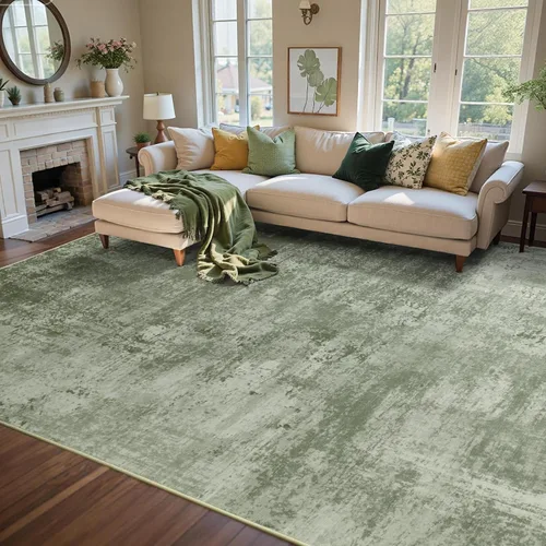 Miniatura 80 de Alfombra de pasillo lavable de 2 x 6 pies, antideslizante, de pelo bajo, alfombra de área de cocina, alfombra suave y larga para entrada, alfombra