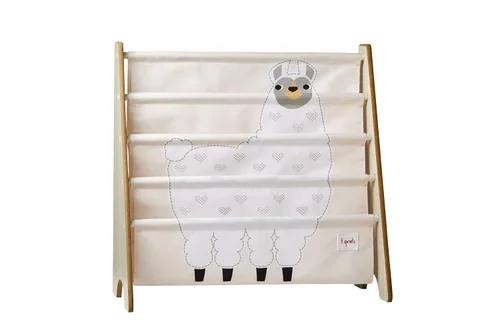 Miniatura 5 de 3 Sprouts Book Rack – Kids Storage Shelf Organizer Baby Room Bookcase Furniture, con estampado de león
