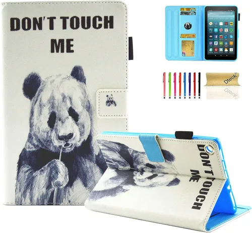 Miniatura 11 de Dteck - Funda para tablet Kindle Fire 7, funda protectora completa con función atril ajustable y función de encendido y apagado automático