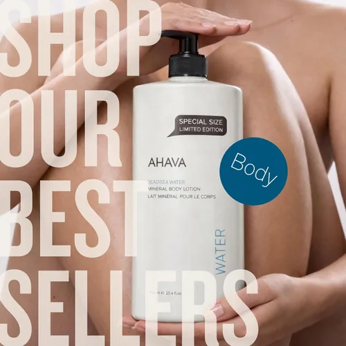 Miniatura 7 de AHAVA Crema de Manos Mineral de Agua del Mar Muerto - Hidratante de Manos para Manos Secas Agrietadas, Absorción Ligera y Rápida, Enriquecida