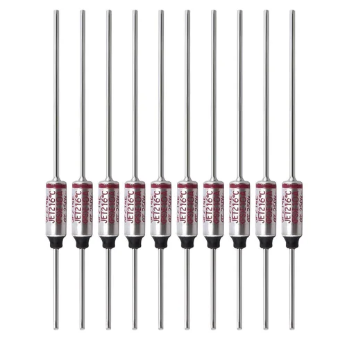 Miniatura 5 de SF119E-121 grados de metal de corte térmico fusible térmico 10A 250 V para transformador de motor eléctrico industrial electrodoméstico 10 unids