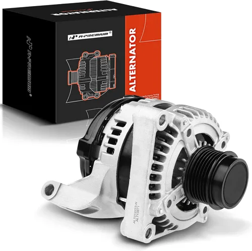 A-Premium Alternador compatible con Dodge Grand Caravan y Chrysler Town & Country 2001-2007, Voyager 2001-2003, 3.3L 3.8L, 140Amp 12V CW polea de 6