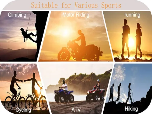Miniatura 6 de Guantes para Motocicleta y Moto de Tierra - Guantes para Motocross, Moto y ATV para Carreras Todo Terreno, Deportes de Ciclismo