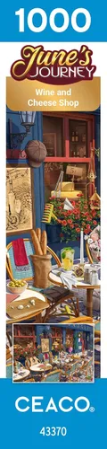 Miniatura 9 de Ceaco - Junie's Journey - Wine & Cheese Shop - Rompecabezas de 1000 piezas