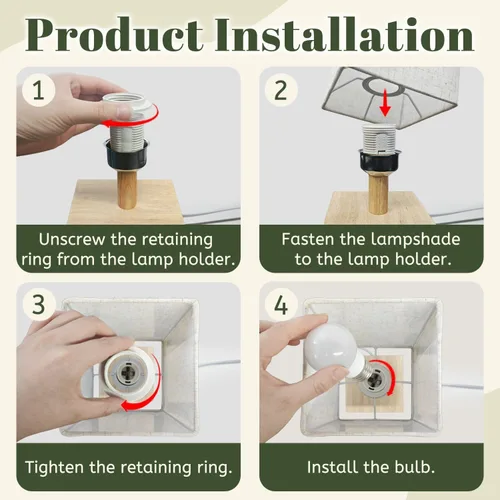 Miniatura 7 de Lámpara de mesita de noche, estilo topográfico de contorno de alta altitud, cables conectados, condicional, regulable, minimalista, lámpara
