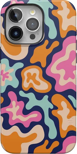 Miniatura 29 de Funda Casely para iPhone 15 Pro Max Todas las sonrisas Adhesivo de cara sonriente Compatible con MagSafe Diseño protector audaz