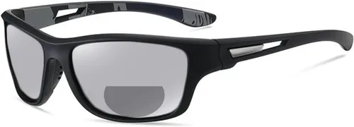 Gafas de lectura bifocales fotocrómicas de transición para hombres y mujeres, lentes de sol deportivos de seguridad envolventes