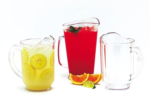 Miniatura 8 de Carlisle FoodService Products Crystalite - Jarra alta redondeada para restaurantes, catering, cocinas, plástico, 60 onzas, transparente