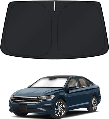 Miniatura 221 de KUST - Parasol plegable para parabrisas para Ford Ranger, accesorios 2019-2025 2026, parasol personalizado para ventana, protector solar plegable