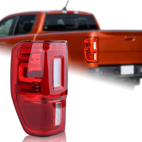 Miniatura 7 de Conjunto de Lámpara Trasera LED de Luz Trasera con Punto Ciego (Módulo NO Incluido) Compatible con Ford Ranger 2019-2023 Lado Derecho del Pasajero