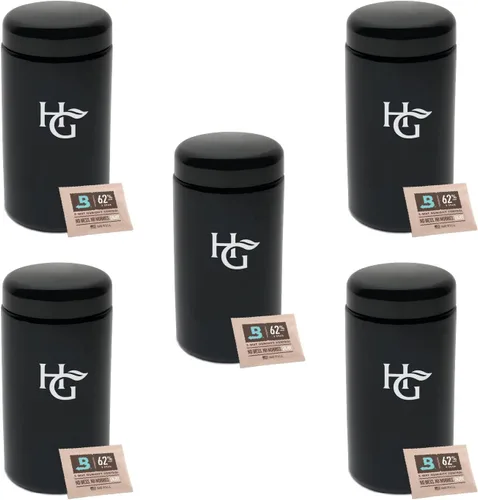 Miniatura 8 de Herb Guard - Tarro y recipiente hermético de 1 onza [paquete de 3] (16.9 fl oz) con protección ultravioleta hermética que mantiene los productos