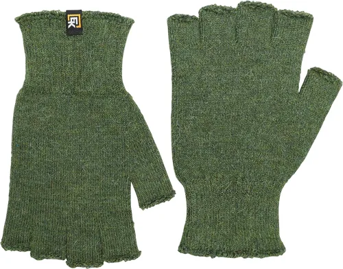 Miniatura 3 de Evolution Knitwear Guantes de punto sin dedos, Superfine Baby alpaca, para hombre