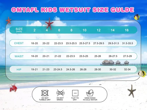 Miniatura 5 de Traje de neopreno para niños y niñas, 0.079 in de neopreno en agua fría, natación y surf