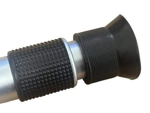 Miniatura 4 de LABO - Refractómetro Brix con ATC, doble escala 0-40% Brix/0-25% de alcohol, refractómetro de mano para miel, medidor Brix para vino, cerveza, jugo