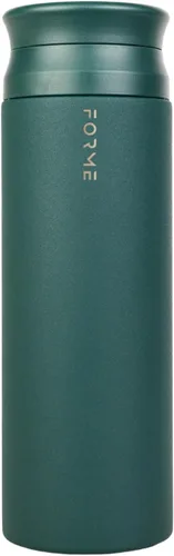 Miniatura 6 de FORME - Botella mezcladora agitadora, acero inoxidable con doble aislamiento a prueba de fugas, botella agitadora silenciosa para bebidas calientes