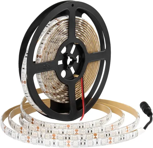 Miniatura 8 de SUPERNIGHT tira de luz LED, 16.4ft/5M SMD 5050 60Leds/M azul impermeable LED flexible Flash 300 LEDs cuerda luces