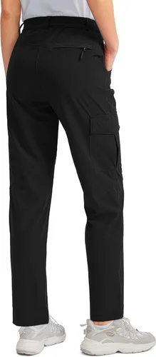Miniatura 3 de Viodia Pantalones cargo de senderismo para mujer, de secado rápido, UPF50+, impermeables, para pesca, golf, viajes, con bolsillos