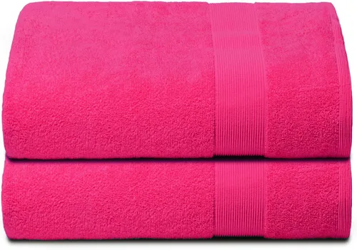 Miniatura 70 de Belizzi Home Toallas de Baño Extragrandes Premium de Algodón Paquete de 2, 35x70 - 100% Algodón Puro - Ideal para Uso Diario - Ultra Suave y Morado