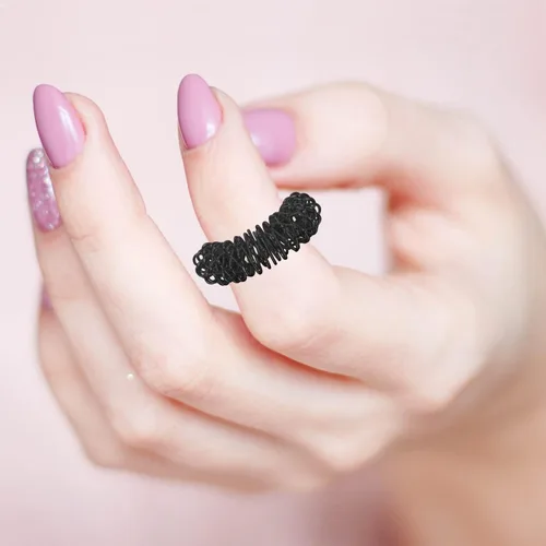 Miniatura 7 de IFAMIO Anillo de masaje sensorial con pinchos, 10 piezas, herramienta relajante para terapia de acupresión, masajeador de estrés para relajar manos