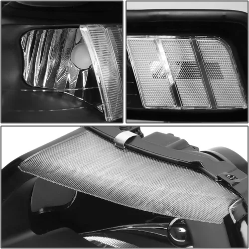 Miniatura 5 de Repuestos LED DRL de faros delanteros y traseros DNA Motoring, luces de repuesto, Negro Claro