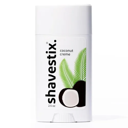 Shavestix - Crema de afeitar en barra de 2.75 onzas – Pequeños regalos navideños, artículos de tocador de tamaño de viaje para mujeres | Barra de