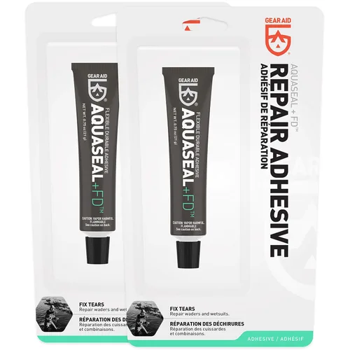 Miniatura 9 de GEAR AID Aquaseal FD Adhesivo de reparación flexible y duradero para fijar desgarros y agujeros en vadeadores, trajes de neopreno, inflables de PVC