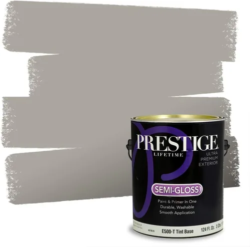 Miniatura 168 de Prestige Paints - 2 en 1, pintura base y pintura de exterior, P500-N-SW7020 SW6991-PCM