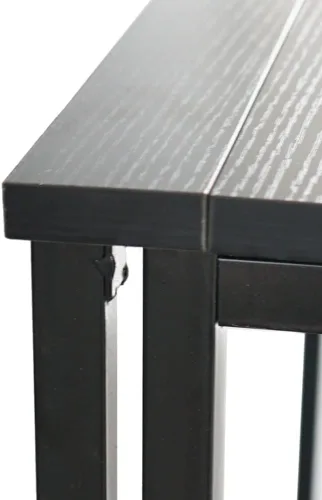 Miniatura 7 de Escritorio plegable, mesa de computadora de montaje simple, escritorio de oficina en casa plegable simple que ahorra espacio para habitación